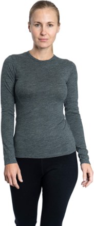 160 Ultralight Alpaca Wool Long-Sleeve Base Layer Shirt - Women's