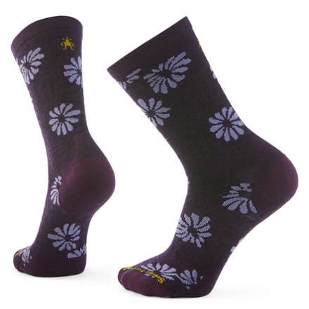 Everyday Floral Crew Socks - Women's