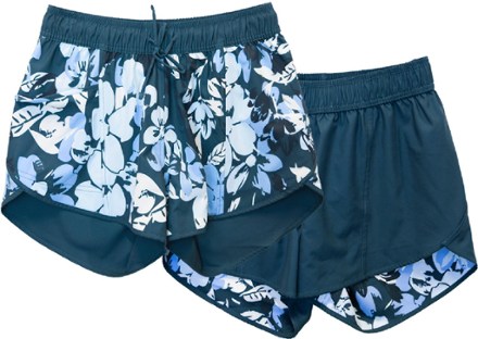 Hybrid Reversible High-Rise Shorts - Women's