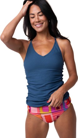 V-Neck Tankini Swimsuit Top - Women's