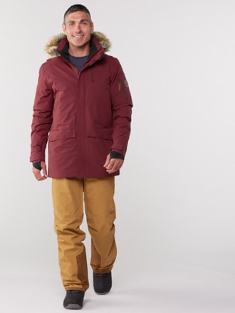 Ridgeline Insulated Jacket with Faux Fur - Men's