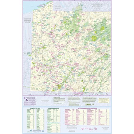 Pennsylvania Outdoor Recreation Map