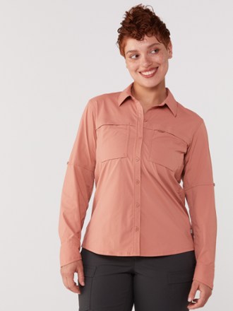 Sahara Long-Sleeve Solid Shirt - Women's