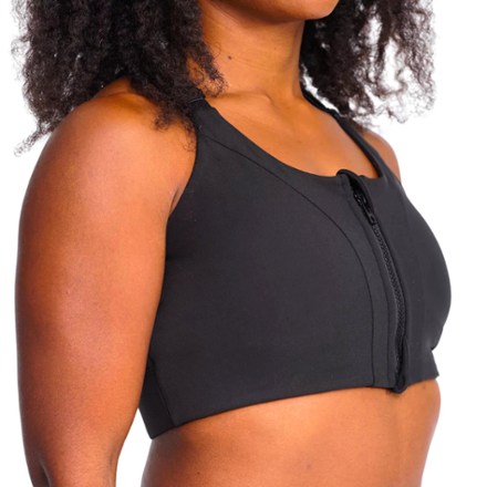 High-Impact Front Zip Sports Bra