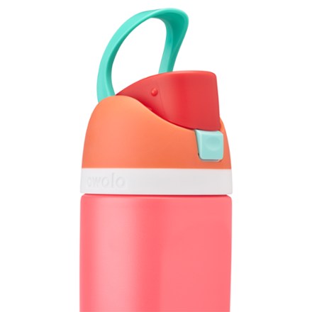 FreeSip Kids' Insulated Stainless-Steel Water Bottle with Locking Push-Button Lid - 16 fl. oz.