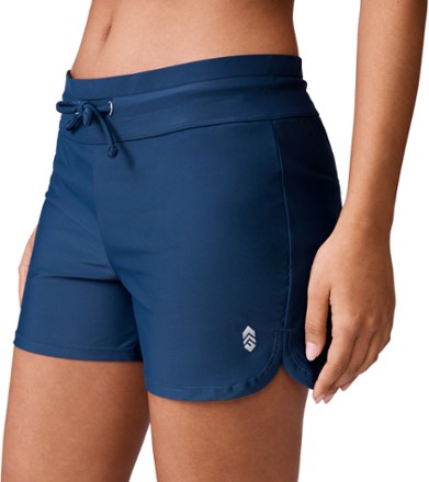 Drawstring Swim Shorts - Women's