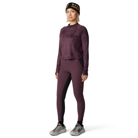 Crater Lake Long-Sleeve Crop Top - Women's