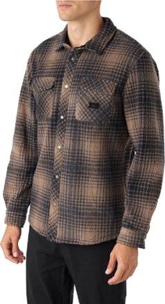 Glacier Plaid High-Pile Superfleece Shirt - Men's