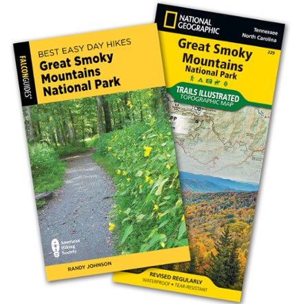 Best Easy Day Hikes Great Smoky Mountains National Park - Guidebook and Trail Map Bundle - 3rd Edition