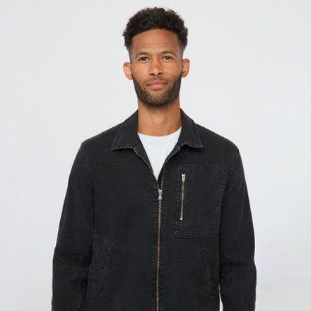 Stretch Canvas Utility Jacket - Men's