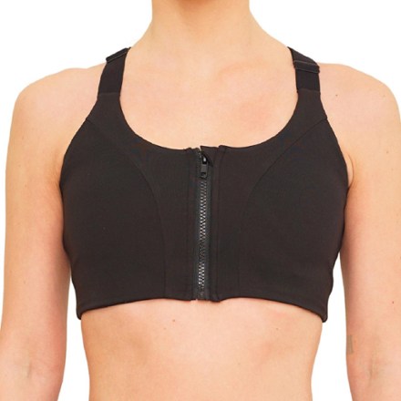 High-Impact Front Zip Sports Bra