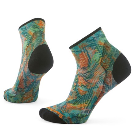 Bike Zero Cushion Print Ankle Socks - Men's