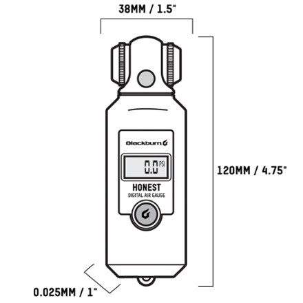 Honest Digital Pressure Gauge