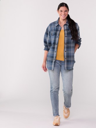 Heavyweight Fjord Flannel Overshirt - Women's