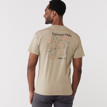 Parks Outline Checklist T-Shirt