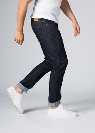 Performance Denim Relaxed Fit Tapered Jeans - Men's