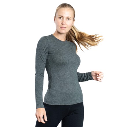 160 Ultralight Alpaca Wool Long-Sleeve Base Layer Shirt - Women's