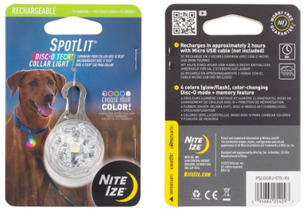 SpotLit Rechargeable Collar Light - Disc-O Tech