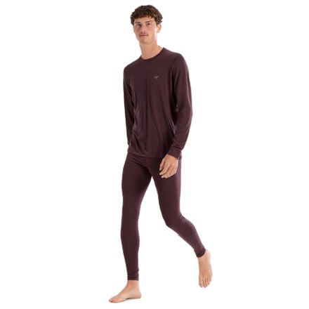 Rho Merino Wool Crew Neck Base Layer Top - Men's