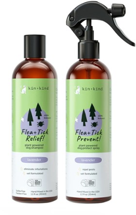 Flea and Tick Spray and Shampoo Set