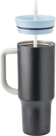 FreeSip Insulated Stainless-Steel Tumbler with Locking Push-Button Lid - 40 fl. oz.