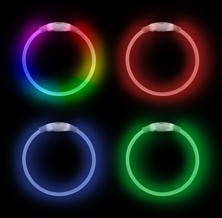 NiteHowl Mini Rechargeable LED Safety Necklace - Disc-O Select