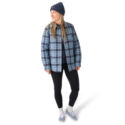 Penny Insulated Flannel Shirt Jacket - Women's