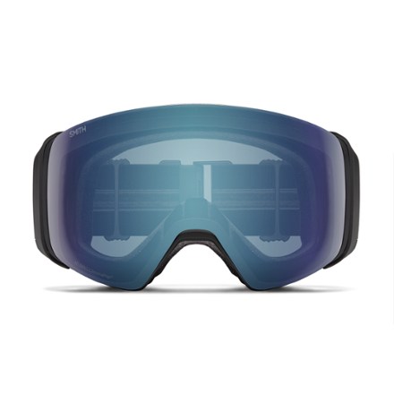 4D MAG ChromaPop Snow Goggles with gogglesoc - Low-Bridge Fit