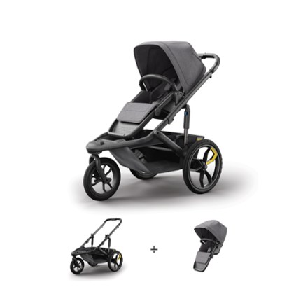 Switch&Jog Luxe Jogging Stroller Bundle