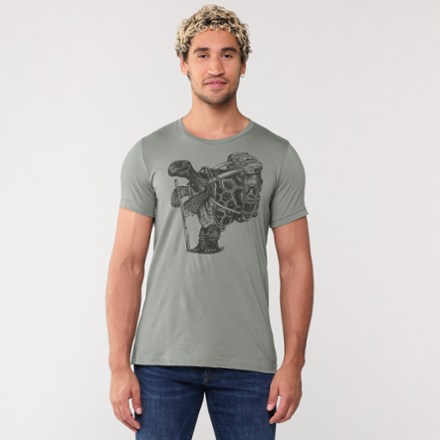 Hiking Tortoise T-Shirt - Men's