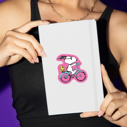 Biking Buds Snoopy Sticker