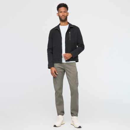 Stretch Canvas Utility Jacket - Men's