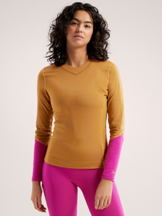 Rho Lightweight Crew Neck Long-Sleeve Base Layer Top - Women's