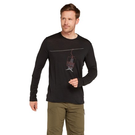 Merino 150 Tech Lite Long-Sleeve Bear Lift Base Layer T-Shirt - Men's