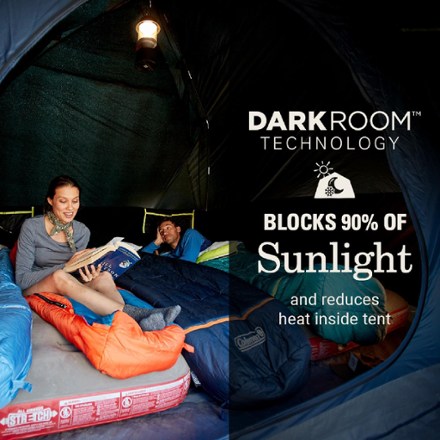 Skydome 6-Person Screen Room Tent with Dark Room Technology