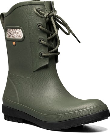 Amanda II Plush Lace Rain Boots - Women's