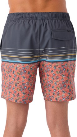 Hermosa Elastic Waist Lined 17" Swim Trunks - Men's