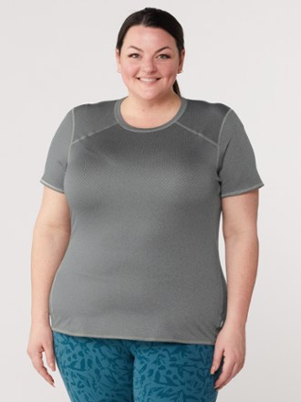 Lightweight Base Layer Crew Top - Women's Plus Sizes