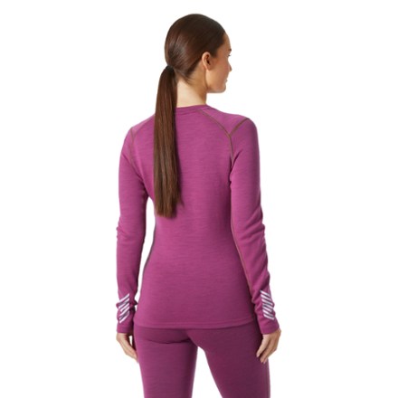 LIFA Merino Midweight Graphic Base Layer Crew Top - Women's