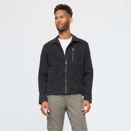 Stretch Canvas Utility Jacket - Men's