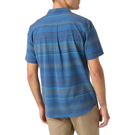 TRVLR UPF Traverse Stripe Relaxed-Fit Shirt - Men's