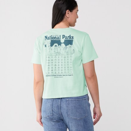 Parks Fill Boxy T-Shirt - Women's