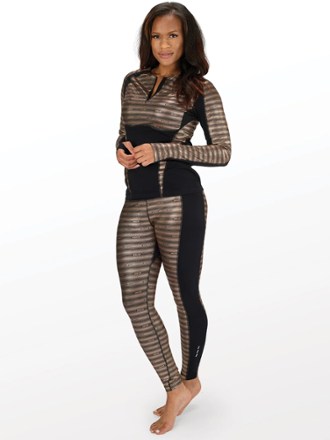 Heatwave Body Mapped Full-Length Base Layer Bottoms - Women's