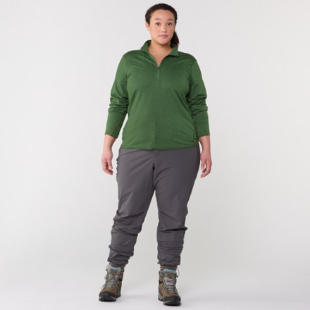 Midweight Base Layer Half-Zip Top - Women's