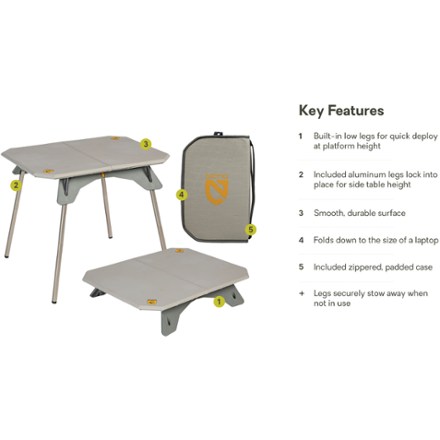 Moonlander Dual Height Table