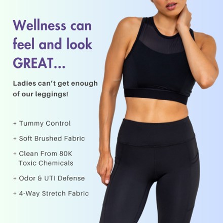 Tummy Control Feminine Health Defense Leggings - Women's