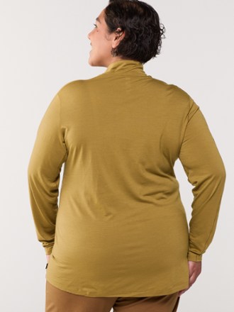 Merino 185 Long-Sleeve Half-Zip Base Layer Top - Women's Plus Sizes