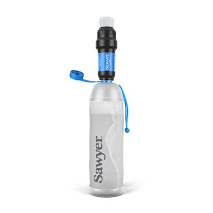 Squeeze Water Filtration System with Cnoc Premium 1-Liter Bottle