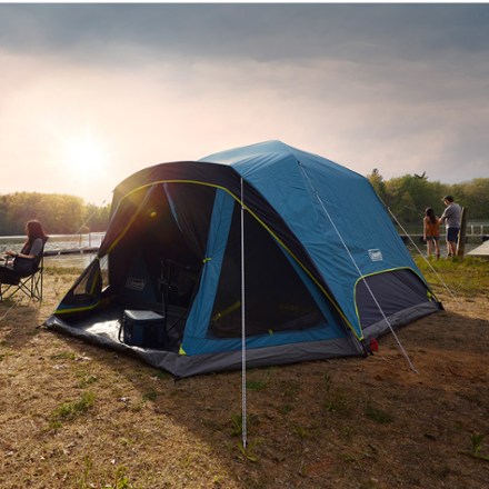 Skydome 6-Person Screen Room Tent with Dark Room Technology