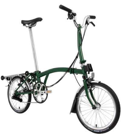 C Line Explore Folding Bike with Rack - Mid